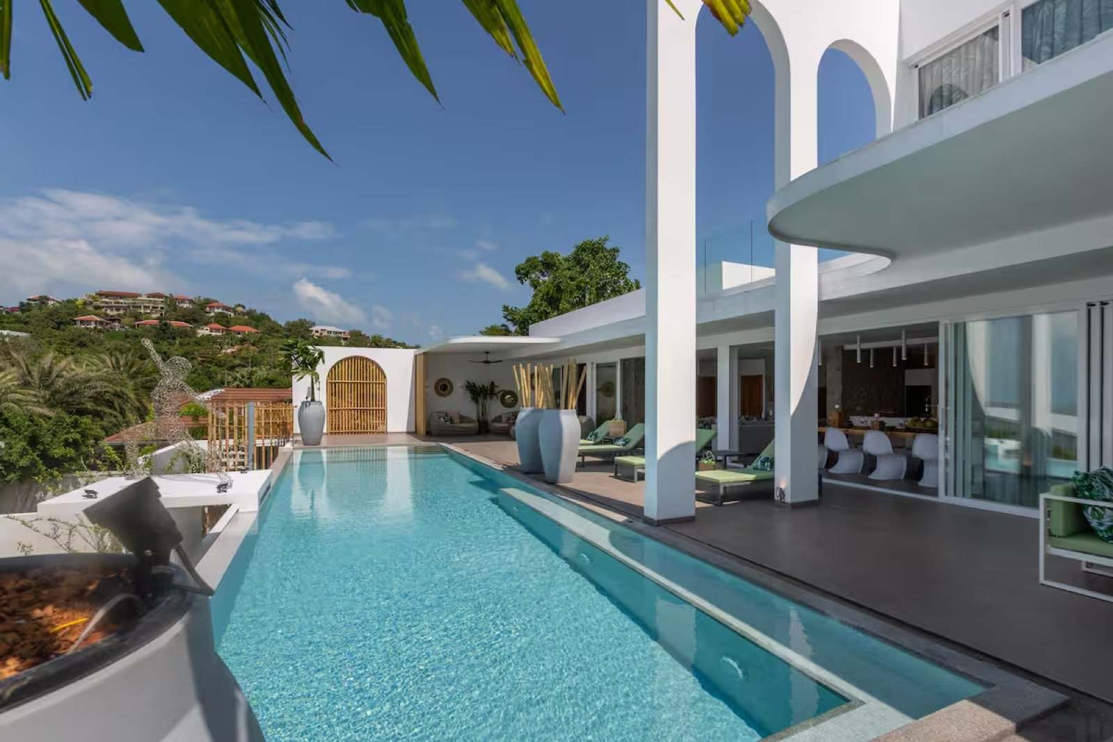 Villa vue piscine à débordement, Koh Samui